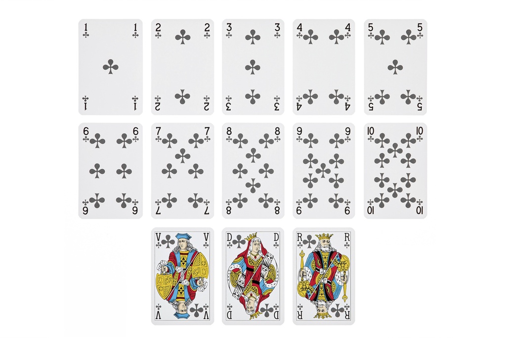 CARTON DE 100 CARTES A JOUER - DESIGN FRANCAIS