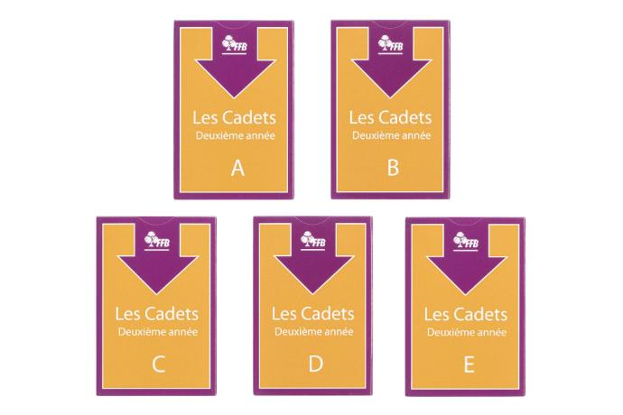 JEUX FLECHES A-B-C-D-E MANUEL CADET 2EME ANNEE