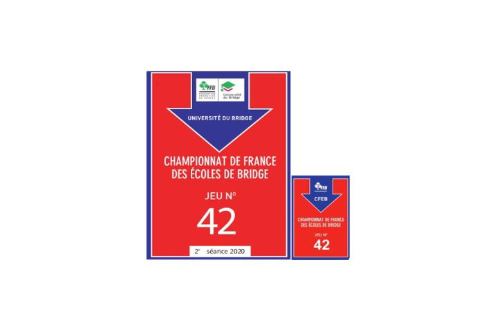JEUX FLECHES CFEB ROUGE 42