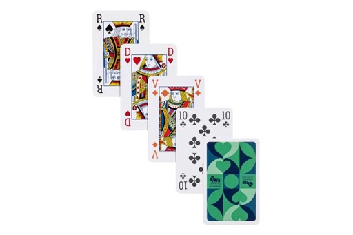 [PMJCOL03] CARTES A JOUER COLLECTOR BLEUES - DESIGN ANGLAIS